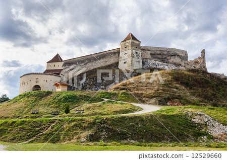 Medieval fortress in Rasnov, Transylvania, Brasov, Romania Medieval fortress in Rasnov, Transylvania, Brasov, Romania 12529660