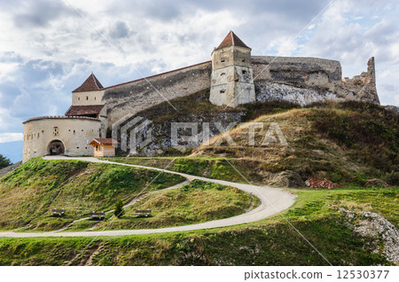 Medieval fortress in Rasnov, Transylvania, Brasov, Romania Medieval fortress in Rasnov, Transylvania, Brasov, Romania 12530377