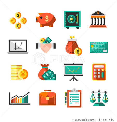 Finance Icons Set 12530719