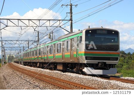 高崎線E231系列（在上野東京線前） 12531179