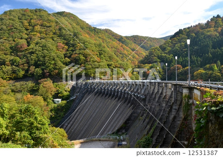 小牧大壩於1977年完工 12531387