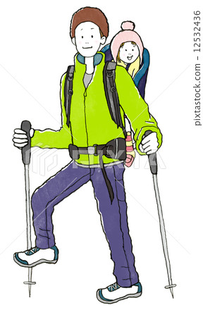 爸爸爬山 爸爸爬山 12532436
