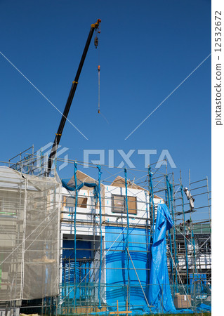 Housing construction site 12532672