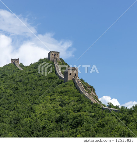 In Beijing, China, the majestic Great Wall. 12533923