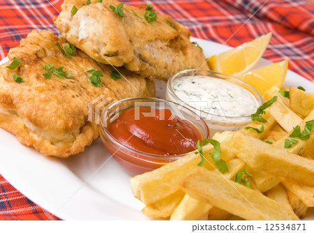Fish and chips 12534871