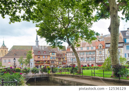 Area "Little Venice" in Colmar. France. Europe 12536129