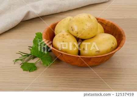 Raw potatoes 12537459