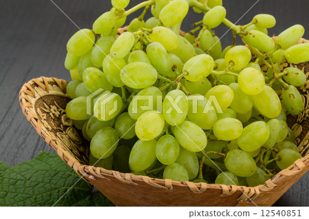 Green grapes 12540851