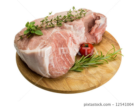 Raw pork meat Raw pork meat 12541004