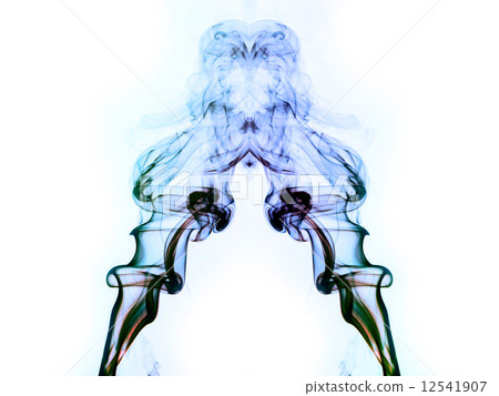 smoke of Joss stick 12541907