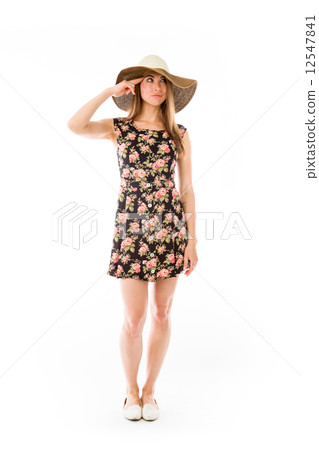 model isolated on plain background hand gesture gun model isolated on plain background hand gesture gun 12547841