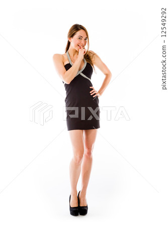 Nervous model bting finger nails Nervous model bting finger nails 12549292