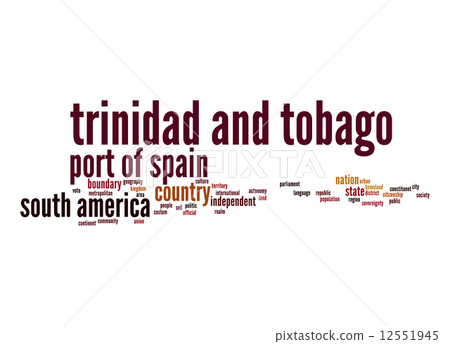 Trinidad and Tobago word cloud Trinidad and Tobago word cloud 12551945