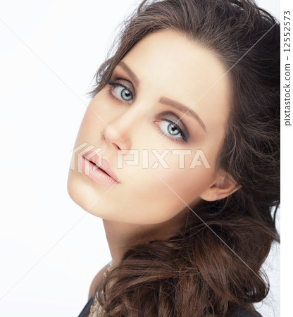 Complexion. Natural Brunette with Clean Skin Complexion. Natural Brunette with Clean Skin 12552573