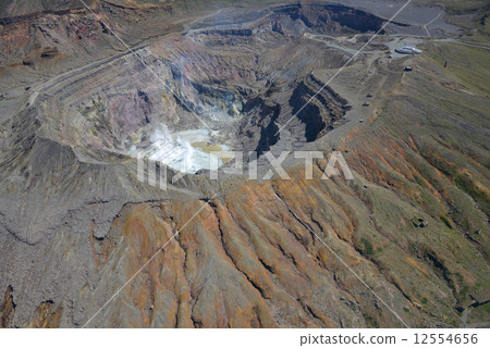 Crater of Aso Volcano Crater of Aso Volcano 12554656
