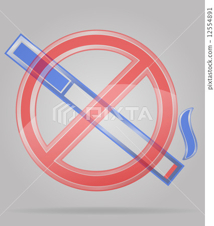 transparent sign no smoking vector illustration transparent sign no smoking vector illustration 12554891