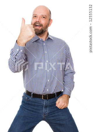 bearded man bearded man 12555132