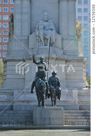 Spanish square · Statue of Don Quixote Spanish square · Statue of Don Quixote 12556388
