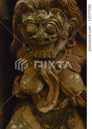 Balinese Hindu "Stone Statue of Randa (Witch)" (Ubud Royal Palace / Bali / Indonesia) Balinese Hindu "Stone Statue of Randa (Witch)" (Ubud Royal Palace / Bali / Indonesia) 12557506