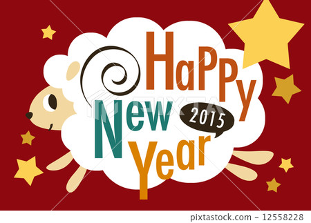 New Year's cards New Year's cards 12558228