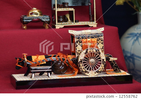 Hina娃娃形狀的牛軛奈良縣Takatori cho 12558762