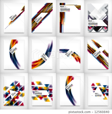 Flyers, Brochure Design Templates set, Layouts 12560840