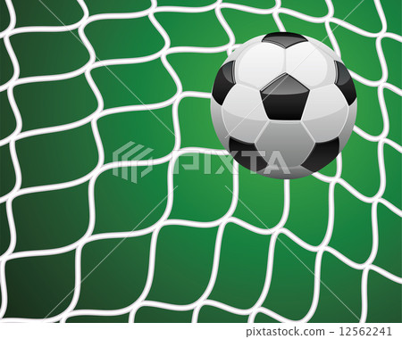 vector illustration of soccer goal vector illustration of soccer goal 12562241