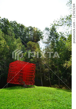Red jungle gym 12563284