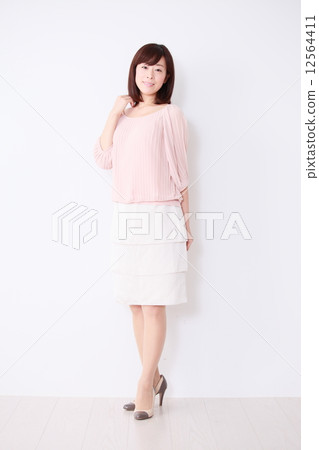 中間女性通用圖像 中間女性通用圖像 12564411