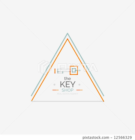 Minimal line design shopping stamps, key 12566329