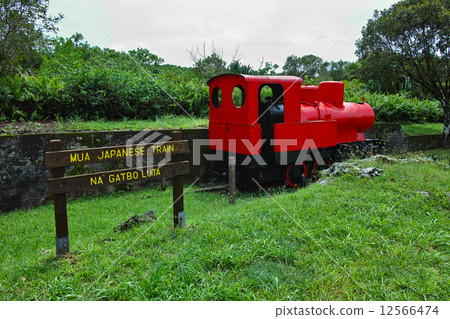 Locomotive in Rota Island, Japan Locomotive in Rota Island, Japan 12566474
