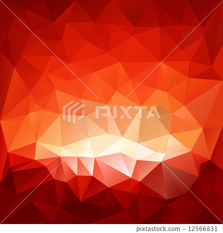 red hell  triangular background 12566831
