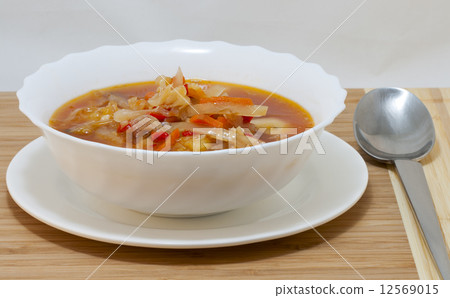 Ukrainian borsch 12569015