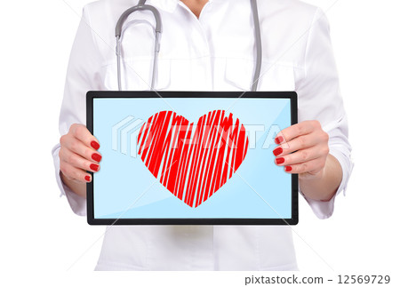 touch pad with heart 12569729