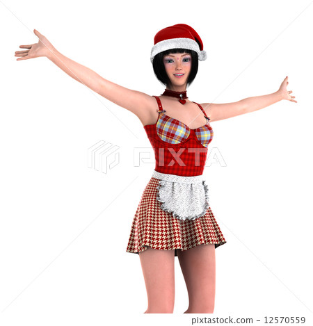 Santa Claus hat woman Santa Claus hat woman 12570559