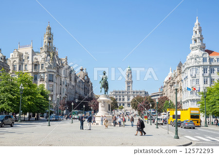 Liberdade square Porto 12572293