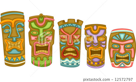 Tiki Masks 12572797