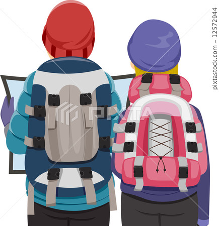 Backpacking Couple Backpacking Couple 12572944