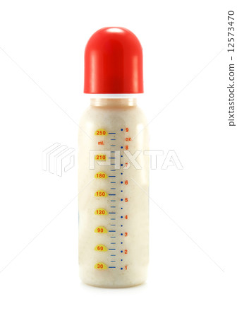 baby bottle isolated 12573470