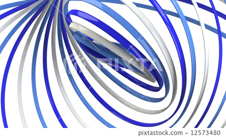 Cold color 3D-CG background image 12573480