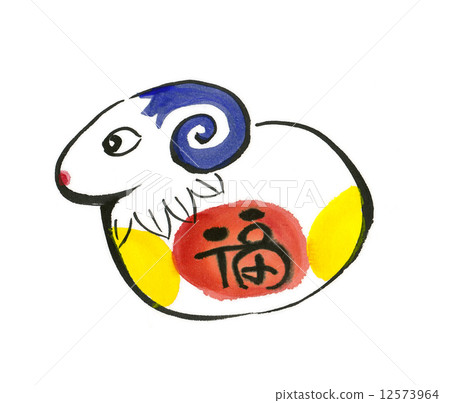 Unprinted card illustration ink painting (local goods) Unprinted card illustration ink painting (local goods) 12573964