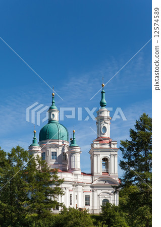 Cathedral of sacred great martyr Ekaterina. Kingisepp. Russia 12574589