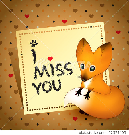 Cute enamored puppy fox Cute enamored puppy fox 12575405