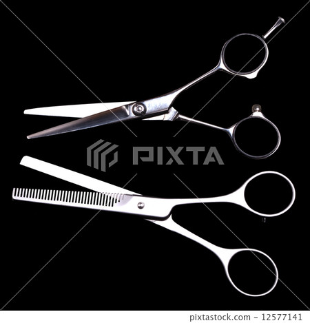 Special scissors for work of hairdresser Special scissors for work of hairdresser 12577141