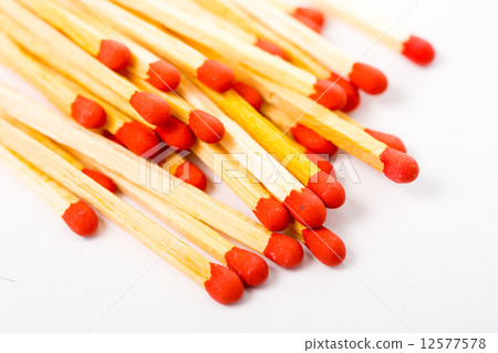 Match and matchbox isolated 12577578