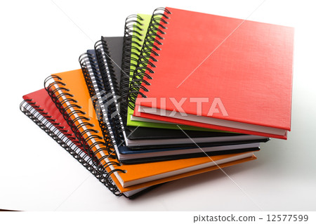 Daily note book isolated 12577599