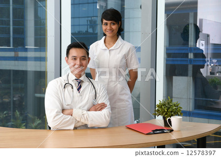 Doctor and Nurse Doctor and Nurse 12578397