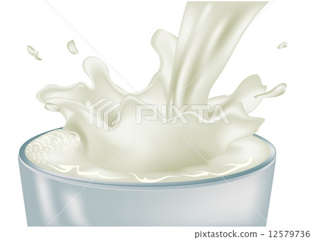 pouring milk 12579736