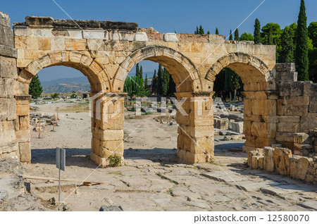 Ruins of Hierapolis, now Pamukkale 12580070