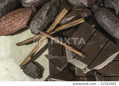 Chocolate bar crushed Chocolate bar crushed 12582463